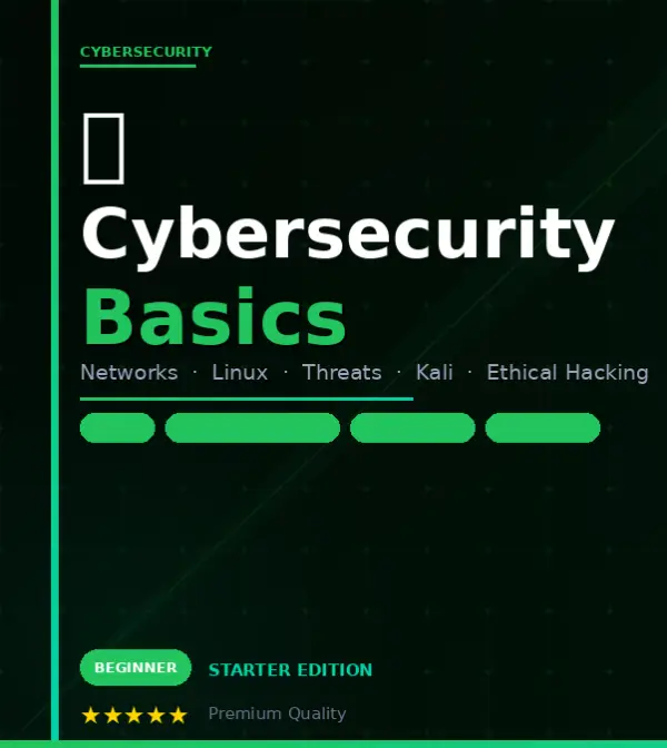 CybersecCybersecurity Mega Bundleurity Basics — Starter Edition