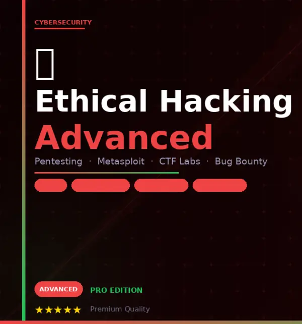Ethical Hacking Advanced — Pro Edition