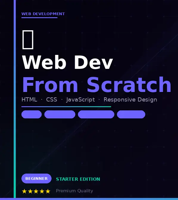 Web Dev From Scratch — Starter Edition